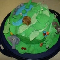 עוגות יום הולדת | עוגת ג'וינגל – עוגת חיות