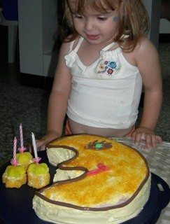 עוגות יום הולדת | עוגת ירח
